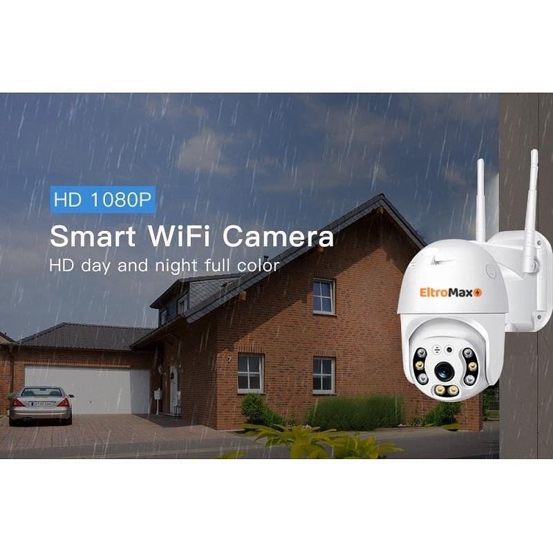 Външна Водоустоичива Камера EltroMax  Icsee Full Hd ,Waterproof 360 Градуса, 5 Мегапиксела