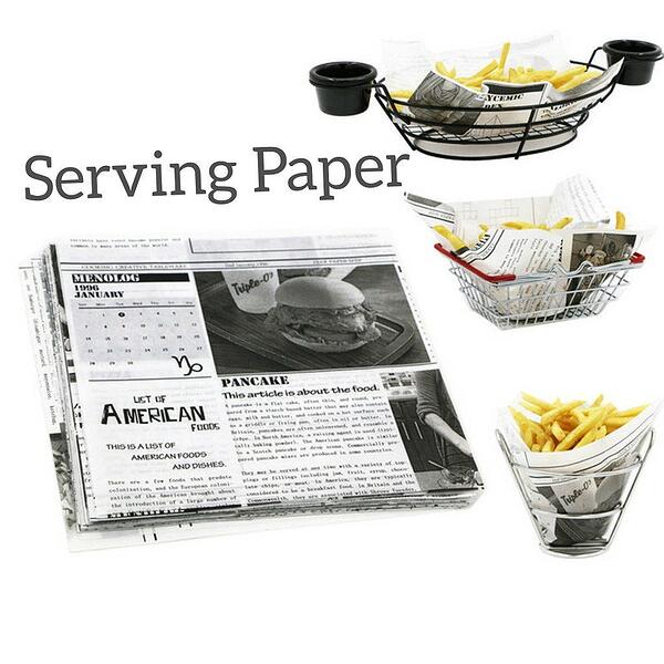 Хартия и подложки за сервиране