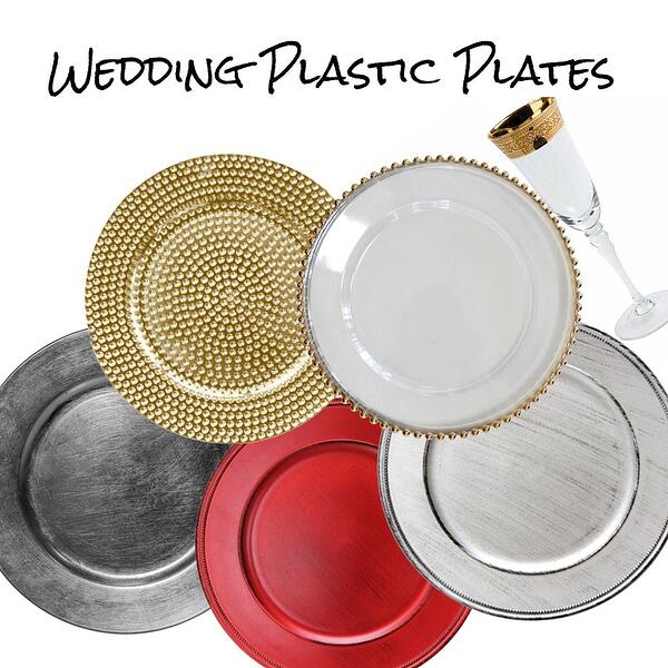Сватбени подложни чинии