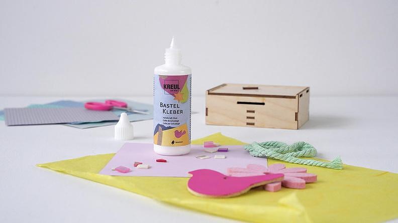 Опаковка Лепило Bastel kleber – универсално хоби лепило, подходящо за различни материали