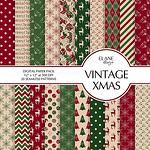 Дизайнерски хартии "VINTAGE XMAS "