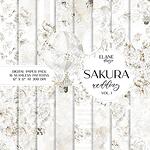 Дизайнерски хартии "SAKURA wedding VOL. I "