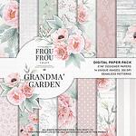 Дизайнерски хартии "Grandma garden"