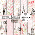 Дизайнерски хартии "Vienna Grace "