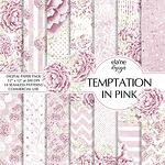 Дизайнерски хартии "Temptation in pink"