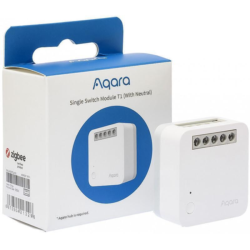 Aqara Single Switch Module T1 (No Neutral) – Vesternet
