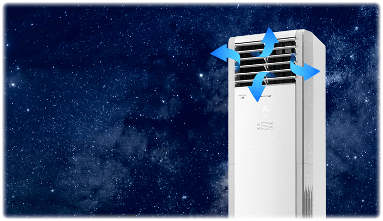 Колонен климатик Gree GVH48AL-K6DNC7A