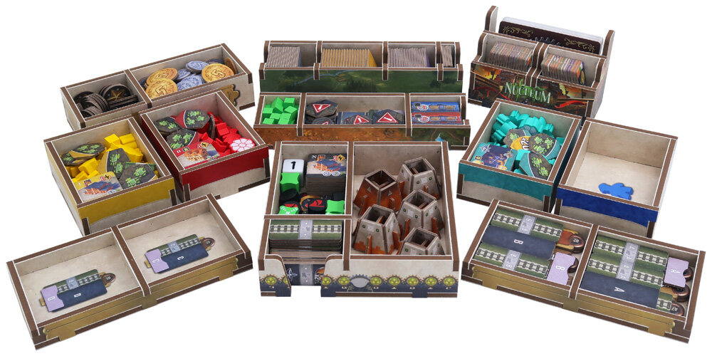 Folded Space Insert Organizer for Nucleum