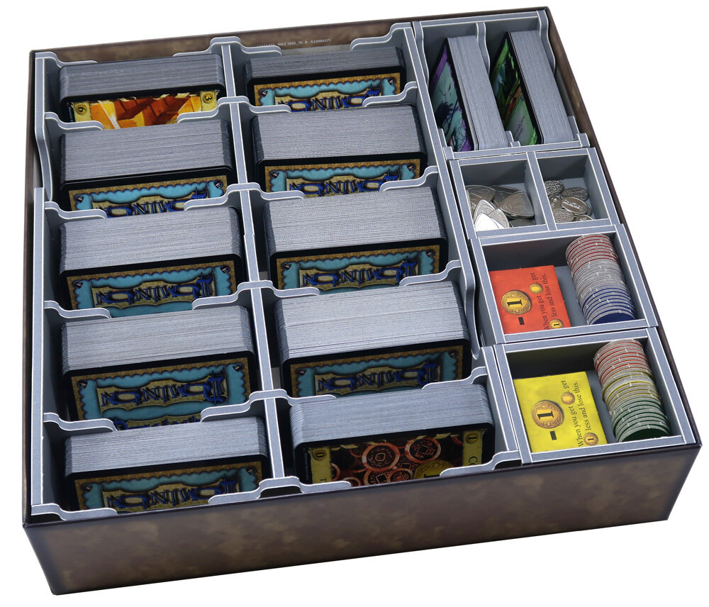 Folded Space Eminent Domain Board Game Insert - Storage Organizer For Game & Expansions (Requires Assembly)