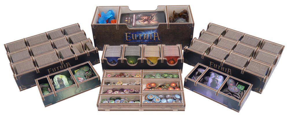 euthia card sleeves Euthia: Torment Of Resurrection - Board Game Insert main image 0