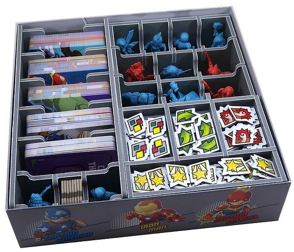 Folded Space Insert for Marvel United