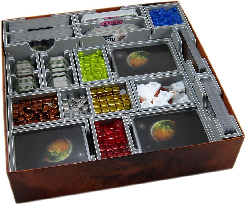 Folded Space Insert for Terraforming Mars