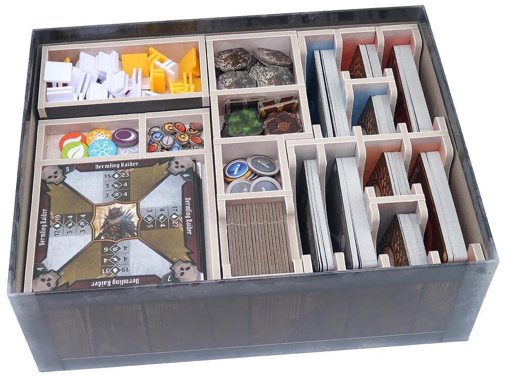 portacarte per Gloomhaven + Frosthaven + Gloomhaven: Fauci del