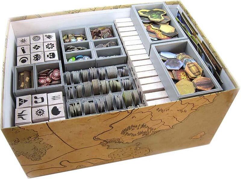 Gloomhaven Board Game top + Board Game Organizer