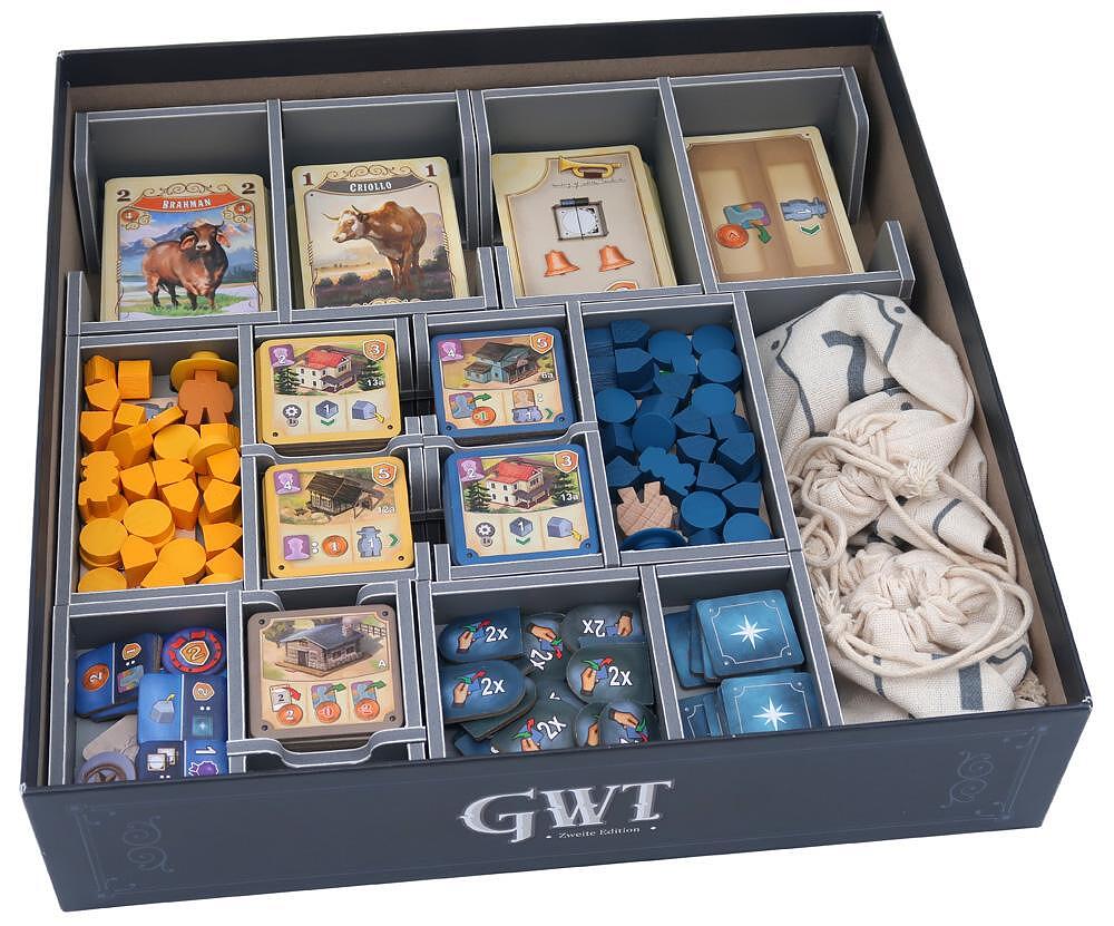 Folded Space Insert for Great Western Trail 2nd Edition/Argentina