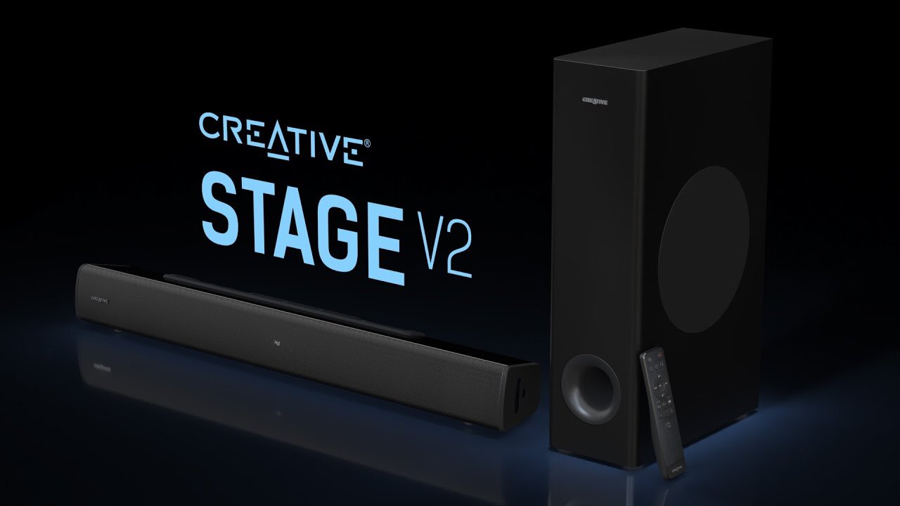 Саундбар система - Creative Speakers Stage V2 2.1