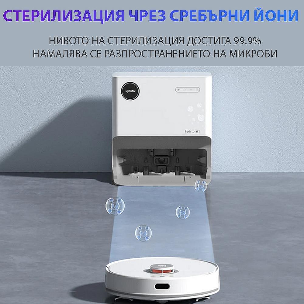 Прахосмукачка робот с автоматична станция Xiaomi Lydsto W2