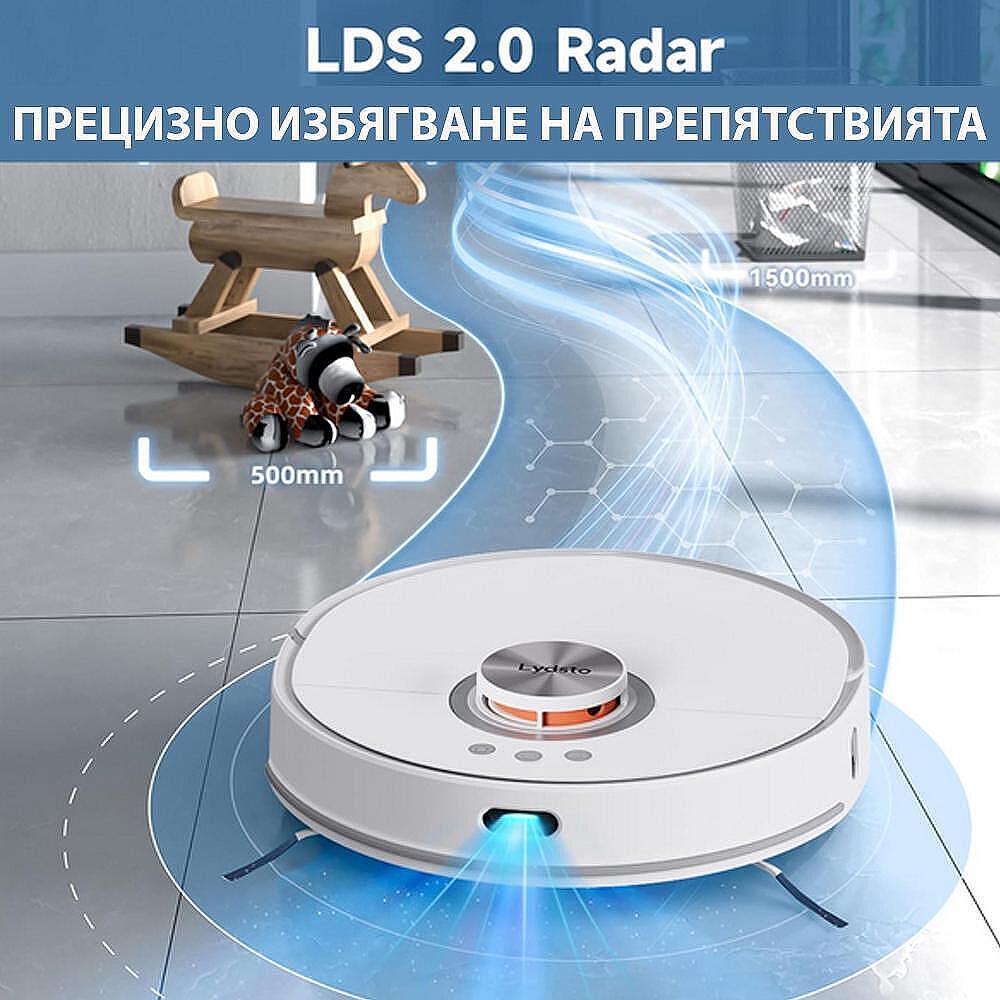 Прахосмукачка робот с автоматична станция Xiaomi Lydsto W2