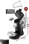 Philips Senseo Viva Cafe HD6563, Кафемашина с капсули