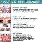 Мини HIFU с RF, EMS и LED светлини - Нова Генерация