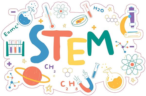 STEM Стикер, Вход СТЕМ зона, комплект J1, 50 cm, стикер 7