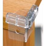 Пластмасови прозрачни протектори за ъгли и ръбове Safety 1st , 4 броя