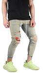 ДЪНКИ - DIRTY PATCH DENIM - RED PATCH