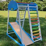 Kinderspielkomplex - Klettergerüst aus Holz