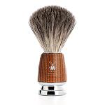 Четка за бръснене MÜHLE, косъм от язовец, дръжка от парен ясен