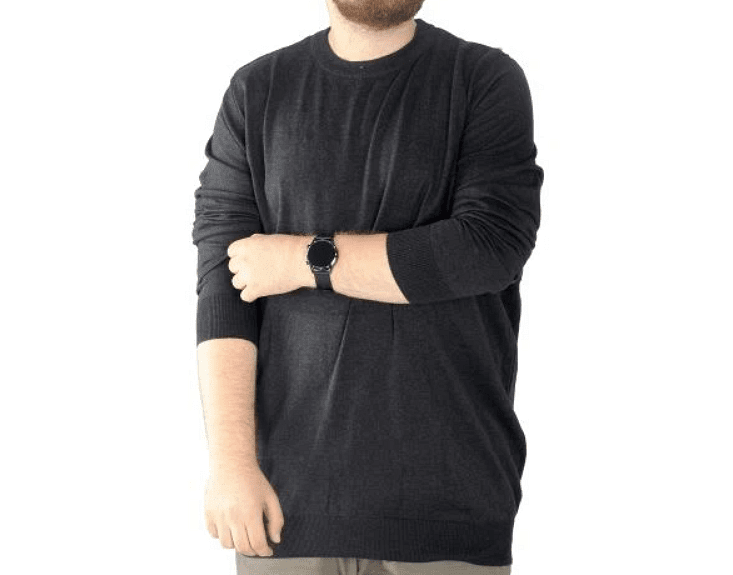 Пуловер "Mont", черен-Copy