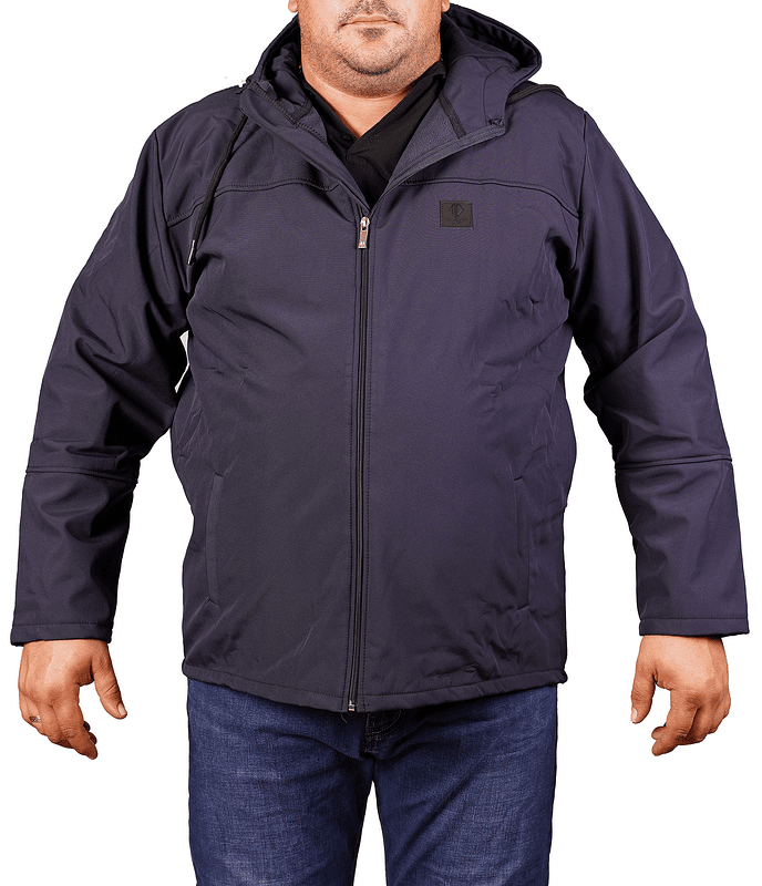 Зимна парка- синьо