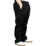 Спортен панталон с ципове, черен-Copy