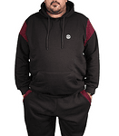 Спортен екип в бордо и черно