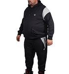 Спортен екип в бордо и черно-Copy