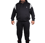 Спортен екип в бордо и черно-Copy