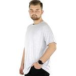 Тениска с кръгло деколте - сива