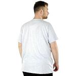 Тениска с кръгло деколте - сива