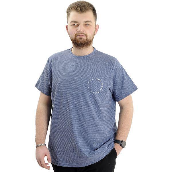 Вафлена тениска без яка - West Bay