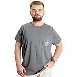 Сива тениска с кръгло деколте Symphony