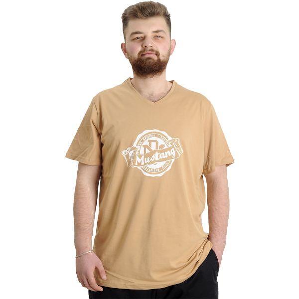 Вафлена тениска без яка - West Bay -- тъмно синя-Copy