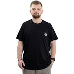 Тениска с кръгло деколте - черна-Copy