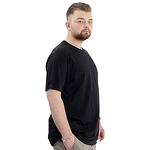 Тениска с кръгло деколте - черна-Copy