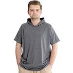 Тениска с качулка - изчистена