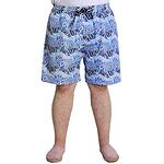 Шорти за плуване - синьо и бяло