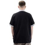 Тениска с якичка  Polo sport - тъмно и светло синьо-Copy