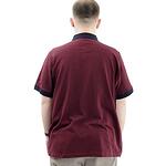 Тениска с якичка  Polo sport - черно и сиво-Copy