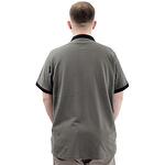 Тениска с якичка  Polo sport - бордо и тъмно синьо-Copy