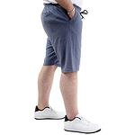 Къси панталони с карго джоб от вафлена материя-Copy