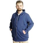 Суичър с качулка Interlok в цвят индиго