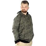 Суичър с качулка Interlok - черен-Copy